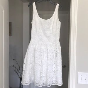 Lilly Pulitzer White Eyelet Dress Size 2